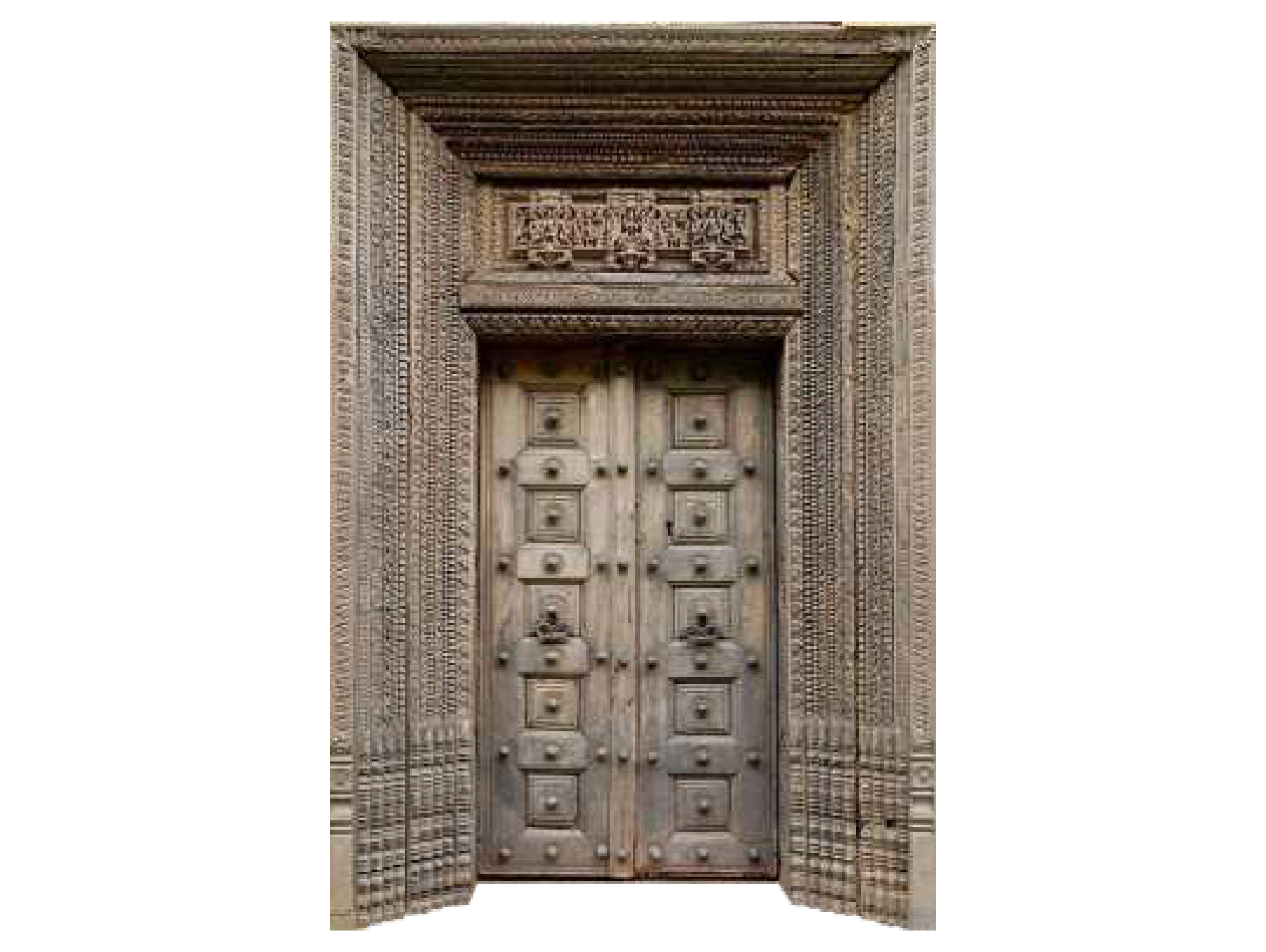 Teak wood  vintage doors